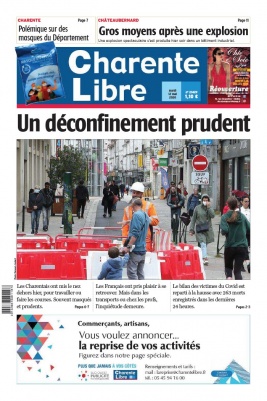 Charente Libre N°23429 du 12 mai 2020 à télécharger sur iPad