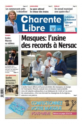 Charente Libre N°23424 du 06 mai 2020 à télécharger sur iPad