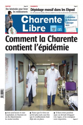 Charente Libre N°23409 du 17 avril 2020 à télécharger sur iPad