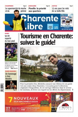Charente Libre N°23355 du 14 février 2020 à télécharger sur iPad