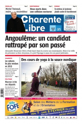 Charente Libre N°23347 du 05 février 2020 à télécharger sur iPad