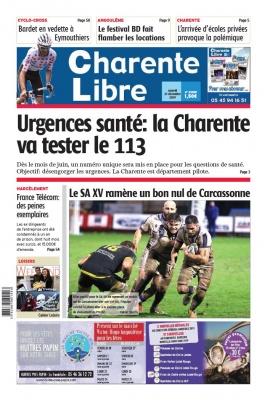 Charente Libre N°23308 du 21 décembre 2019 à télécharger sur iPad