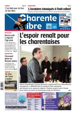 Charente Libre N°23306 du 19 décembre 2019 à télécharger sur iPad