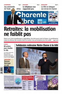 Charente Libre N°23305 du 18 décembre 2019 à télécharger sur iPad