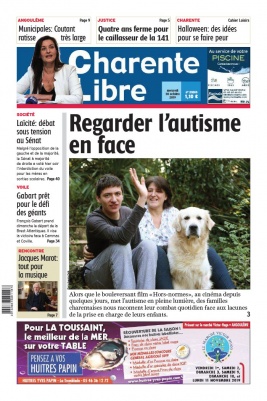 Charente Libre N°23263 du 30 octobre 2019 à télécharger sur iPad