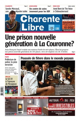 Charente Libre N°23242 du 05 octobre 2019 à télécharger sur iPad