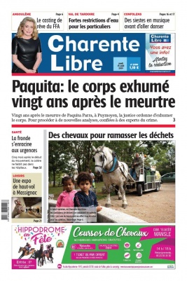Charente Libre N°23198 du 15 août 2019 à télécharger sur iPad