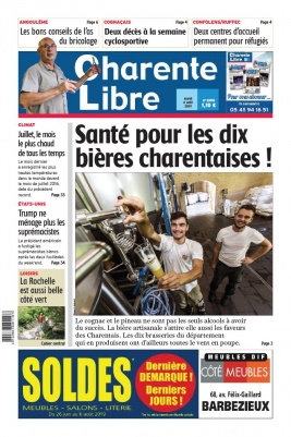 Charente Libre N°23190 du 06 août 2019 à télécharger sur iPad