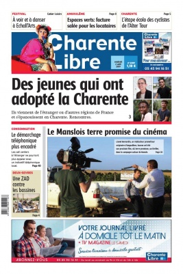 Charente Libre N°23187 du 02 août 2019 à télécharger sur iPad