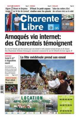 Charente Libre N°23177 du 22 juillet 2019 à télécharger sur iPad