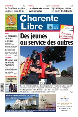 Charente Libre N°23171 du 15 juillet 2019 à télécharger sur iPad