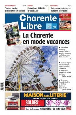 Charente Libre N°23170 du 13 juillet 2019 à télécharger sur iPad