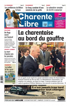 Charente Libre N°23169 du 12 juillet 2019 à télécharger sur iPad