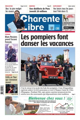 Charente Libre N°23164 du 06 juillet 2019 à télécharger sur iPad