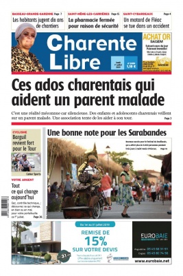 Charente Libre N°23159 du 01 juillet 2019 à télécharger sur iPad