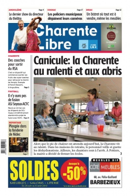 Charente Libre N°23156 du 27 juin 2019 à télécharger sur iPad
