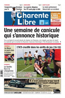Charente Libre N°23153 du 24 juin 2019 à télécharger sur iPad