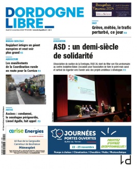 Lisez Dordogne Libre du 21 novembre 2024 sur ePresse.fr