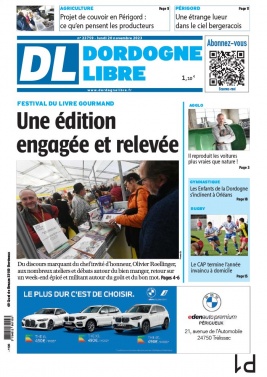 Dordogne Libre N°23759 du 20 novembre 2023 à télécharger sur iPad