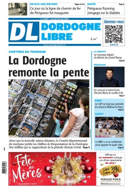 Dordogne Libre N°23607 du 20 mai 2023 à télécharger sur iPad