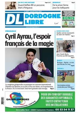 Dordogne Libre N°23557 du 18 mars 2023 à télécharger sur iPad