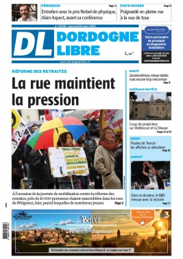 Dordogne Libre N°23548 du 08 mars 2023 à télécharger sur iPad