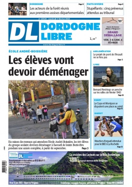 Dordogne Libre N°23520 du 03 février 2023 à télécharger sur iPad