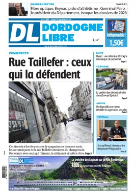 Dordogne Libre N°23507 du 19 janvier 2023 à télécharger sur iPad