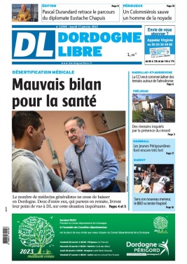 Dordogne Libre N°23505 du 17 janvier 2023 à télécharger sur iPad