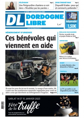 Dordogne Libre N°23502 du 13 janvier 2023 à télécharger sur iPad