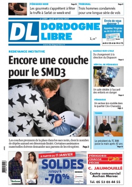Dordogne Libre N°23501 du 12 janvier 2023 à télécharger sur iPad