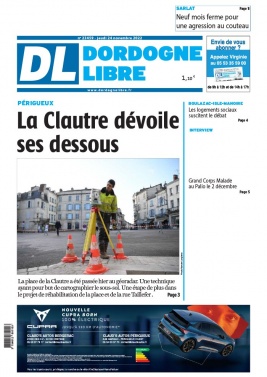Dordogne Libre N°23459 du 24 novembre 2022 à télécharger sur iPad