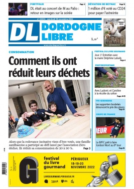 Dordogne Libre N°23454 du 18 novembre 2022 à télécharger sur iPad