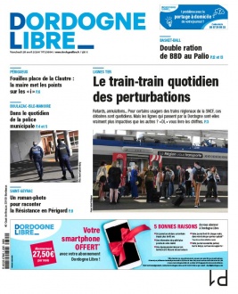 Dordogne Libre N°23894 du 26 avril 2024 à télécharger sur iPad