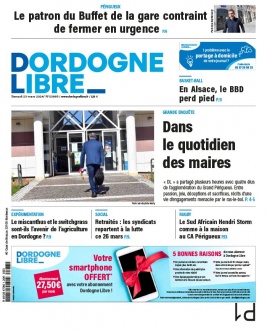 Dordogne Libre N°23865 du 23 mars 2024 à télécharger sur iPad