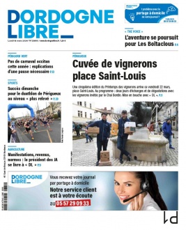 Dordogne Libre N°23860 du 18 mars 2024 à télécharger sur iPad