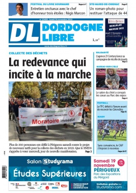 Dordogne Libre N°23450 du 14 novembre 2022 à télécharger sur iPad
