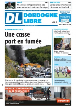 Dordogne Libre N°23409 du 24 septembre 2022 à télécharger sur iPad