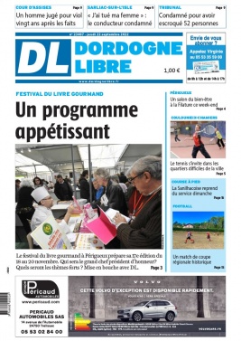 Dordogne Libre N°23407 du 22 septembre 2022 à télécharger sur iPad