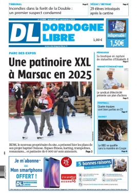 Dordogne Libre N°23406 du 21 septembre 2022 à télécharger sur iPad