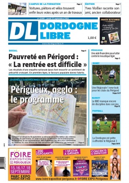 Dordogne Libre N°23401 du 15 septembre 2022 à télécharger sur iPad