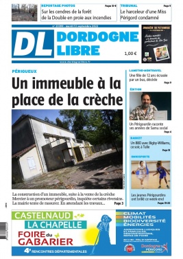 Dordogne Libre N°23399 du 13 septembre 2022 à télécharger sur iPad