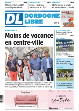 Dordogne Libre N°23386 du 27 août 2022 à télécharger sur iPad