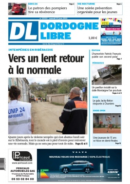 Dordogne Libre N°23333 du 25 juin 2022 à télécharger sur iPad