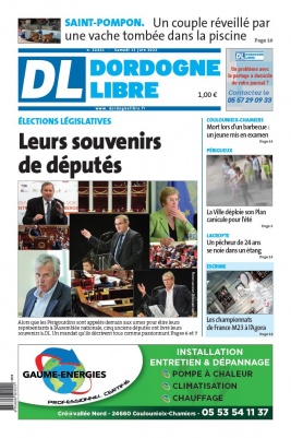Dordogne Libre N°23321 du 11 juin 2022 à télécharger sur iPad