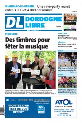 Dordogne Libre N°23294 du 09 mai 2022 à télécharger sur iPad