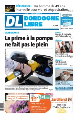 Dordogne Libre N°23262 du 31 mars 2022 à télécharger sur iPad