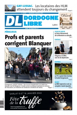 Dordogne Libre N°23197 du 14 janvier 2022 à télécharger sur iPad