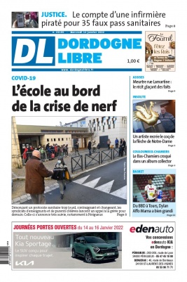 Dordogne Libre N°23195 du 12 janvier 2022 à télécharger sur iPad
