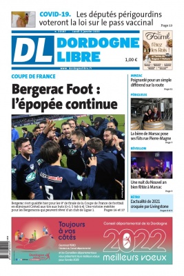 Dordogne Libre N°23187 du 03 janvier 2022 à télécharger sur iPad